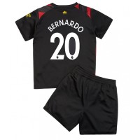 Fotbalové Dres Manchester City Bernardo Silva #20 Dětské Venkovní 2022-23 Krátký Rukáv (+ trenýrky)